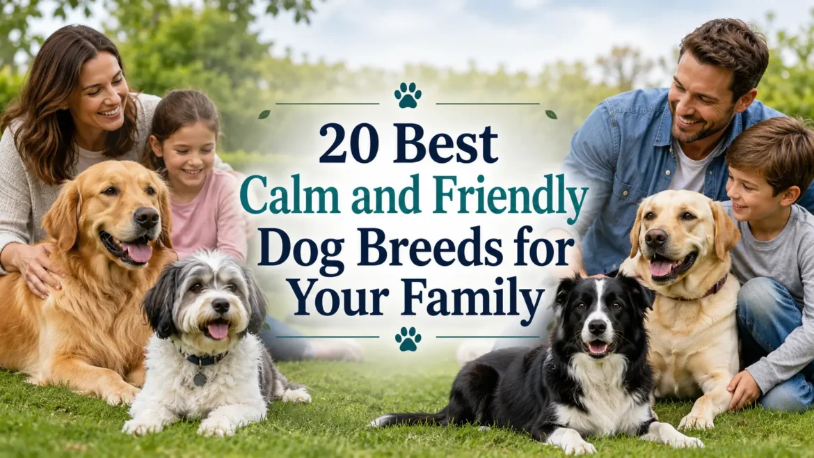 20 Best Calm and Friendly Dog Breeds