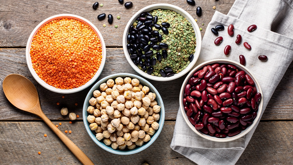 Beans and lentils