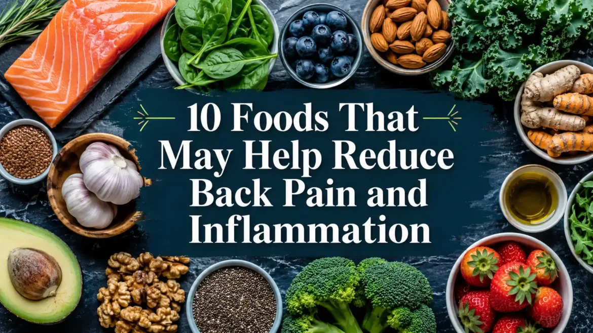 10 Foods That May Help Reduce Back Pain and Inflammation